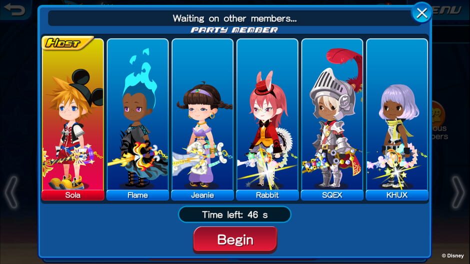 Kingdom Hearts Union χ[Cross] screenshot