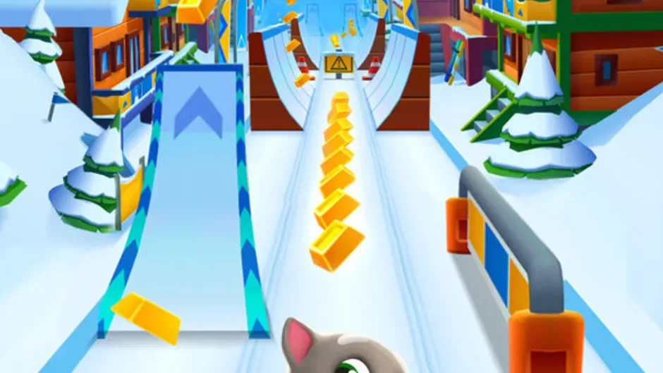 Кадър от Talking Tom Gold Run
