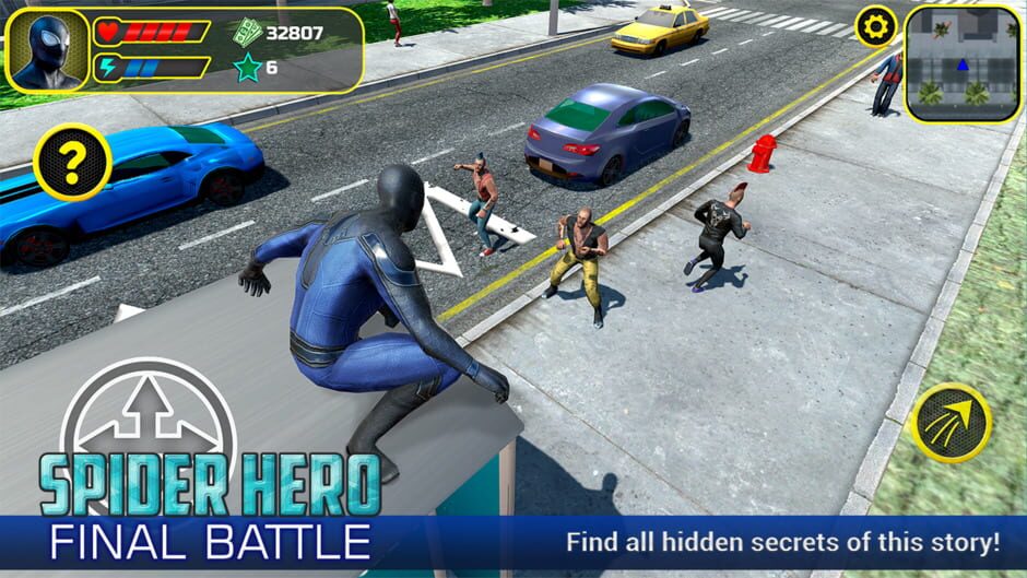สกรีนช็อตจาก Spider Hero: Final Battle (รูปที่ 2)
