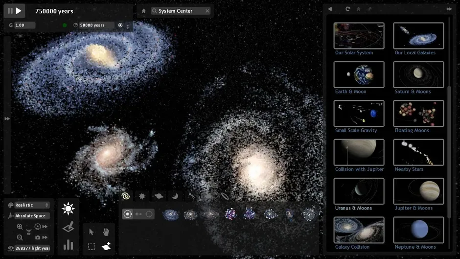 Skärmbild 3 från Universe Sandbox Legacy