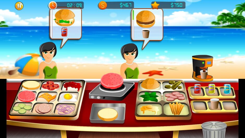 Beach Restaurant Screenshot