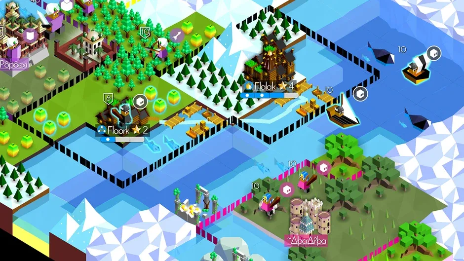 The Battle of Polytopia, captura de tela 4