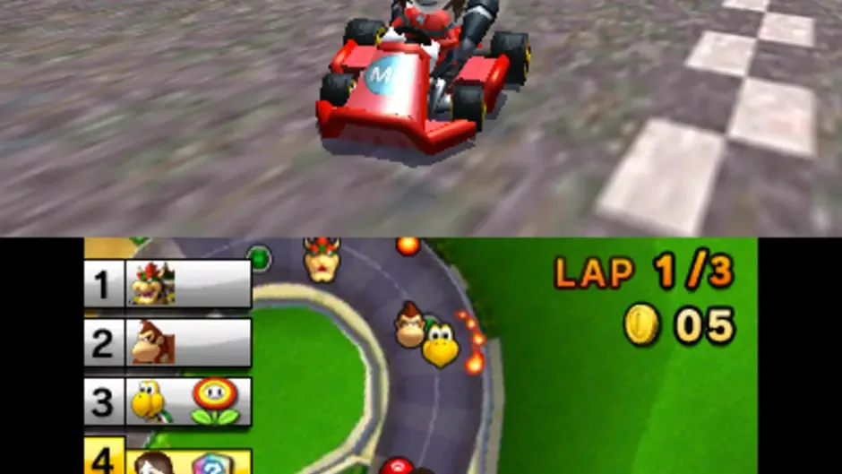 Screenshot 1 from Mario Kart 7