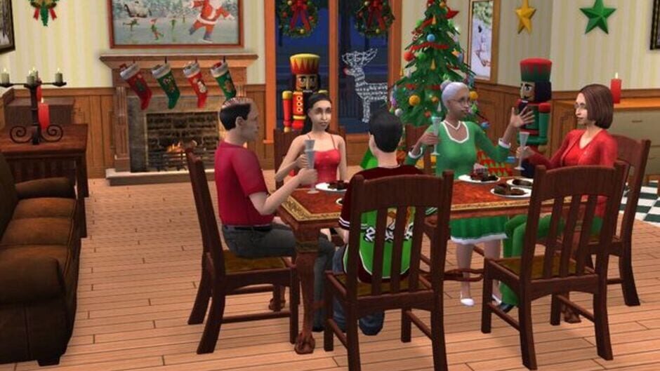 สกรีนช็อตจาก The Sims 2: Holiday Party Pack (รูปที่ 2)
