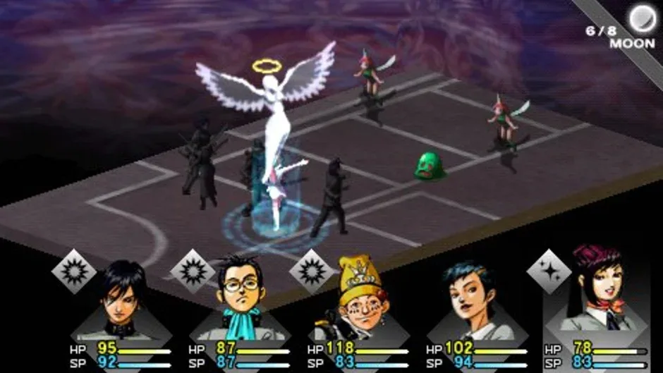 Shin Megami Tensei: Persona, captura de tela 1