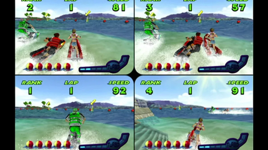 Wave Race: Blue Storm, captura de tela 1