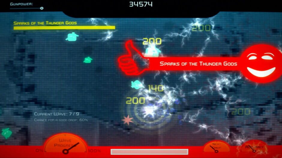 สกรีนช็อตจาก Space Toads Mayhem (รูปที่ 4)