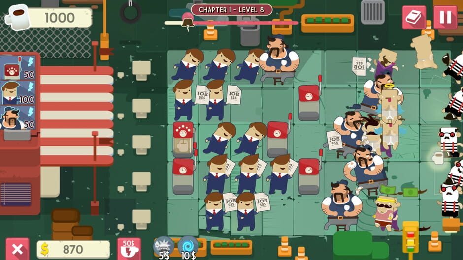 Hipster Attack Screenshot