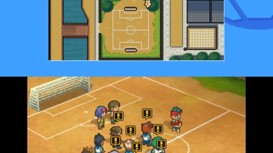 Skärmbild 4 från Inazuma Eleven 3: Team Ogre Attacks!