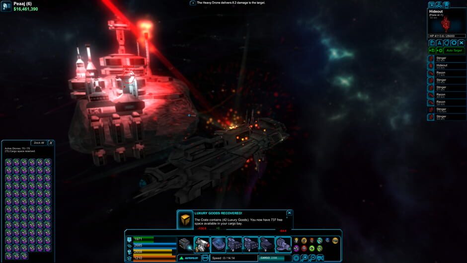 Astrox: Hostile Space Excavation Screenshot