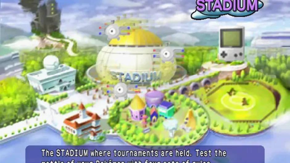 Pokémon Stadium, captura de tela 1