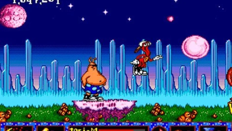 Skärmbild 1 från ToeJam & Earl in Panic on Funkotron