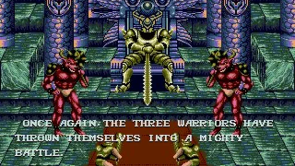 Golden Axe II, captura de tela 2
