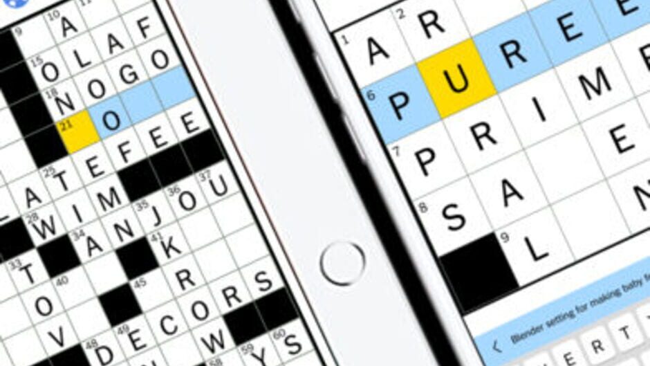 สกรีนช็อตจาก New York Times Crossword (รูปที่ 2)