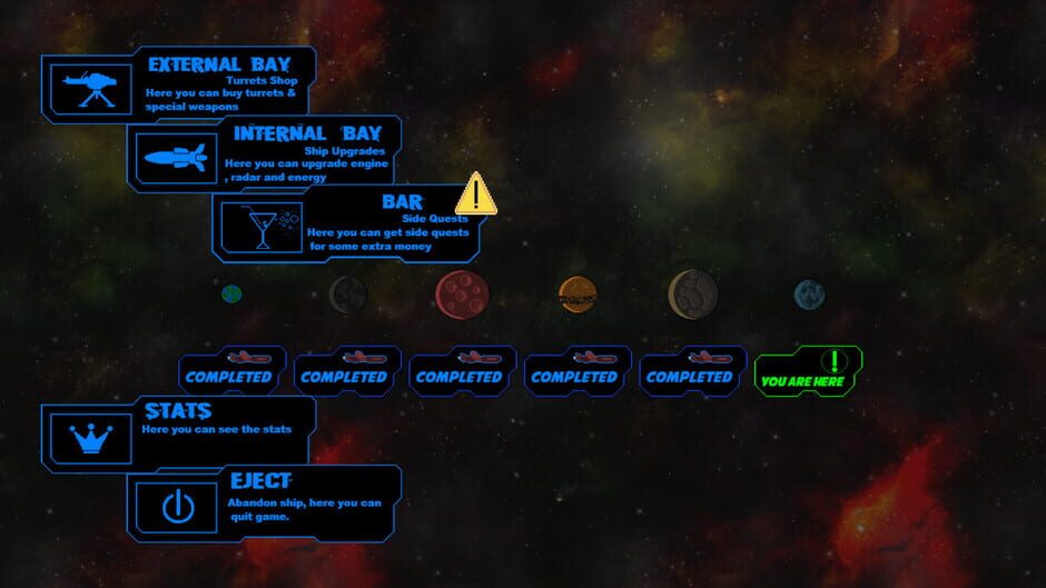 Cosmic Dust & Rust Screenshot