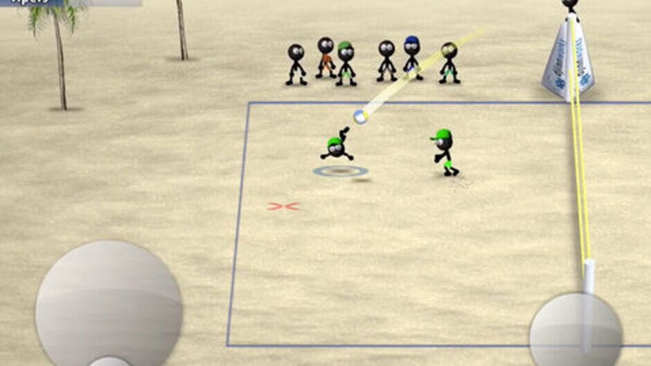 สกรีนช็อตจาก Stickman Volleyball (รูปที่ 7)