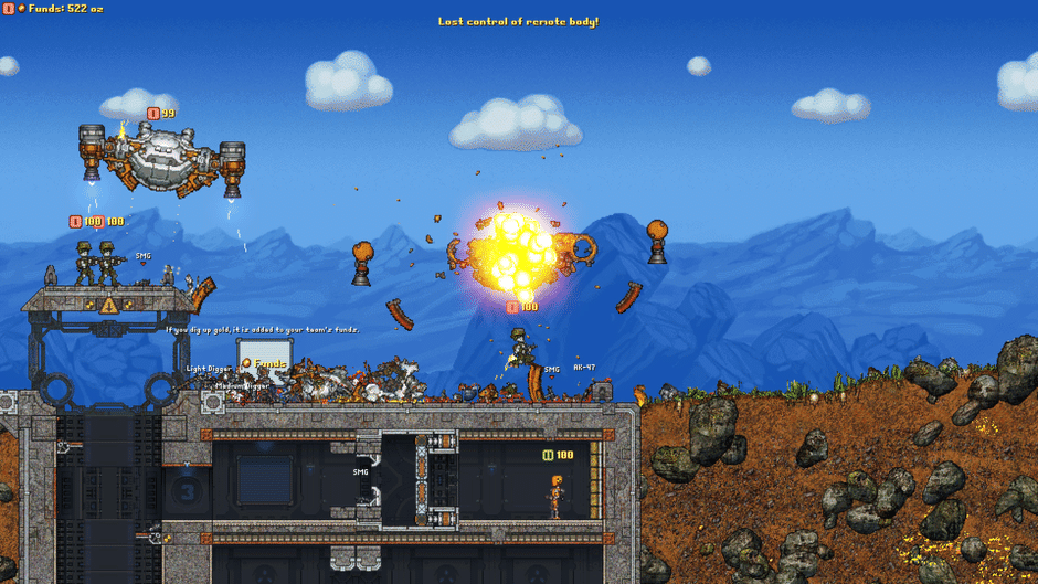 Cortex Command Screenshot