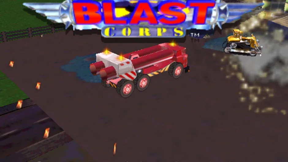 Blast Corps, captura de tela 4