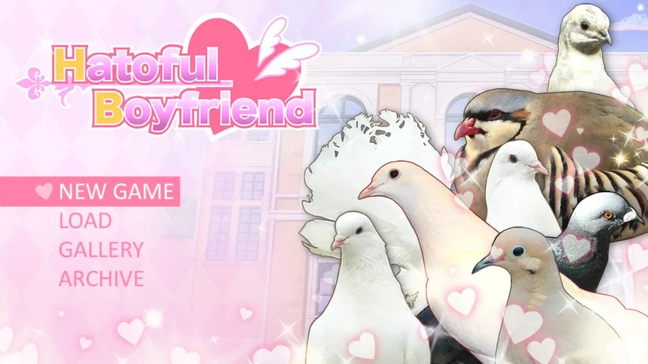 Hatoful Boyfriend, captura de tela 2