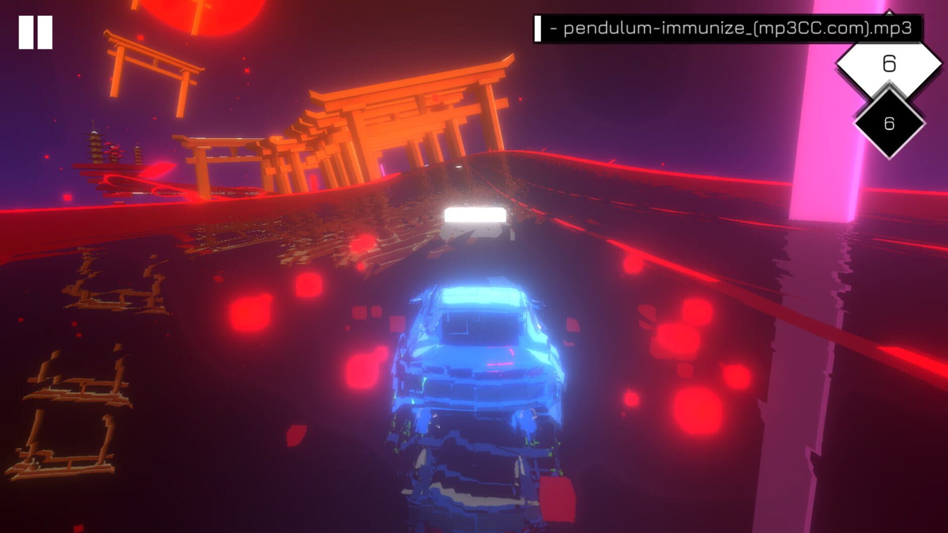 Screenshot for Music Racer
