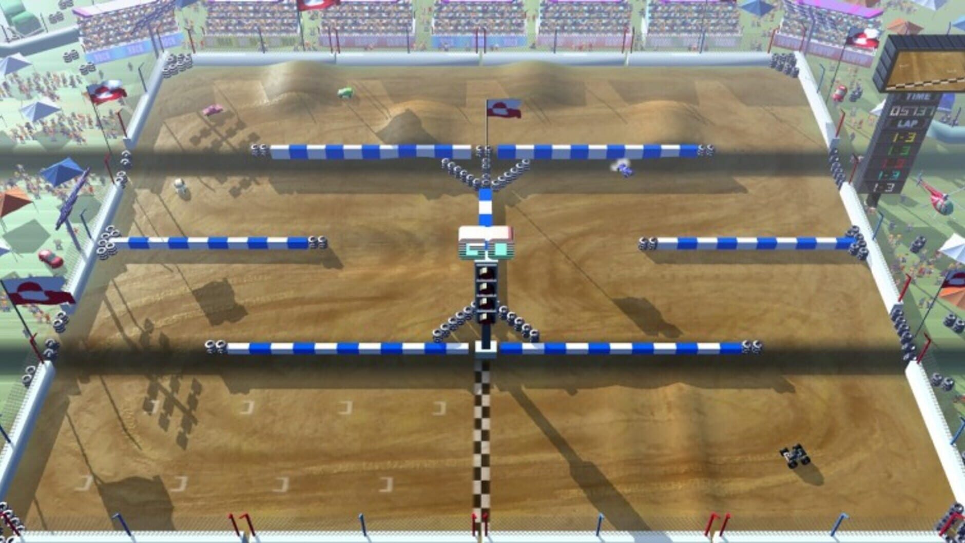 Screenshot for Rock 'N Racing Off Road DX
