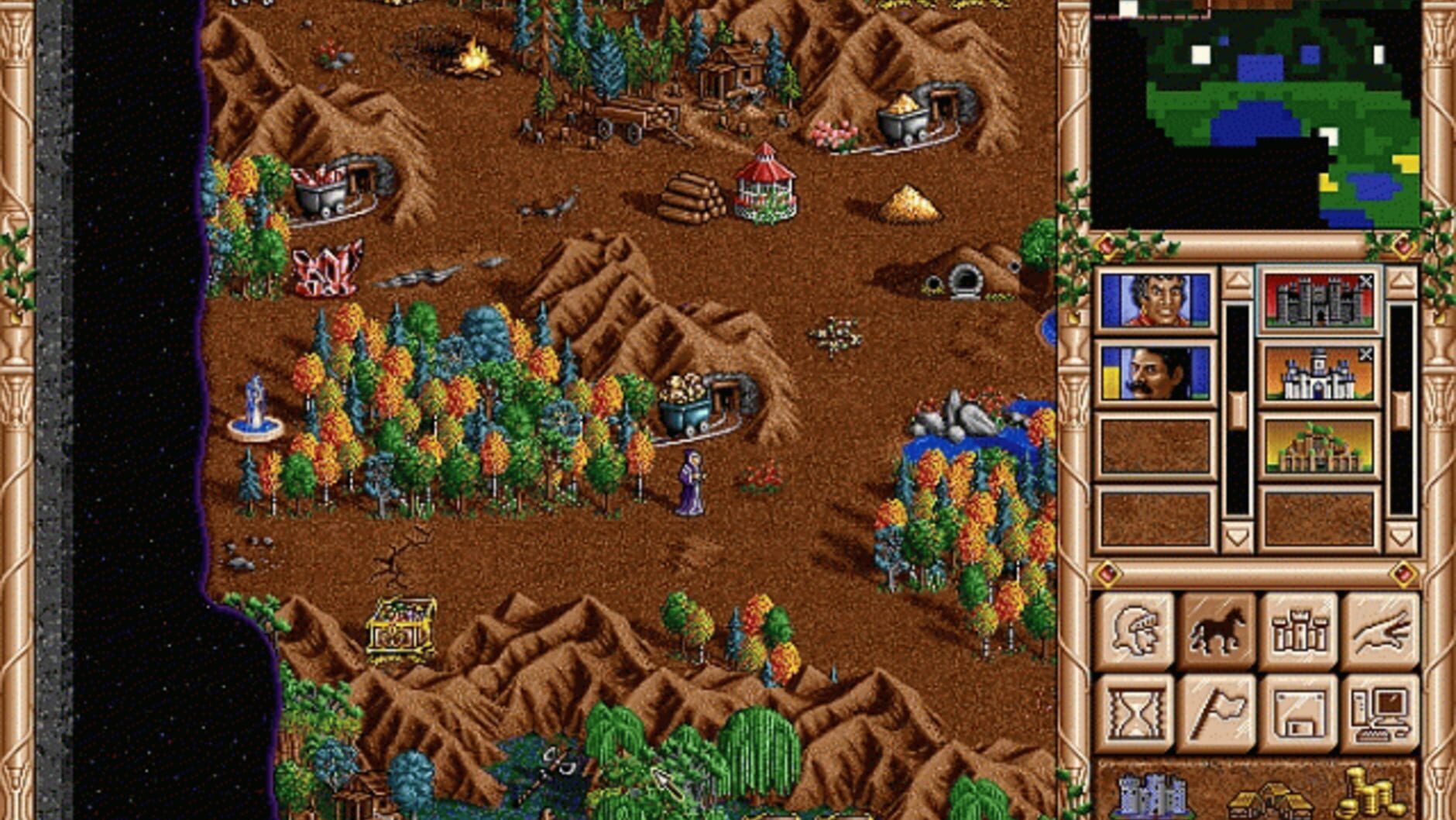 Screenshot for Heroes of Might and Magic II: The Succession Wars