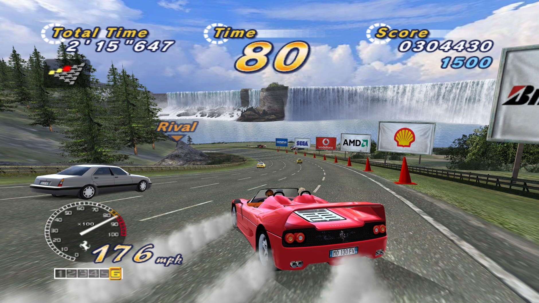 Screenshot for OutRun 2006: Coast 2 Coast