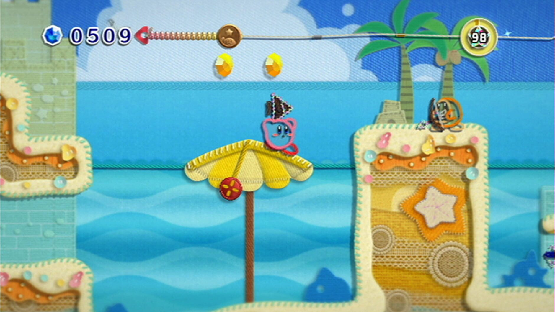Screenshot for Kirby's Epic Yarn