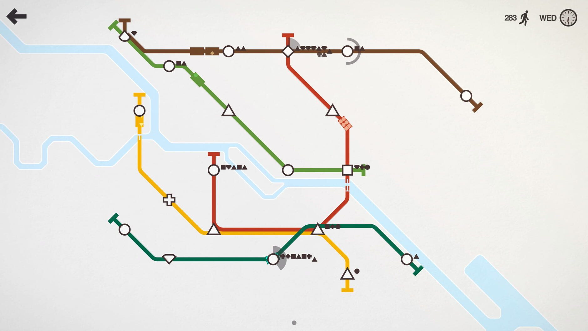 Screenshot for Mini Metro