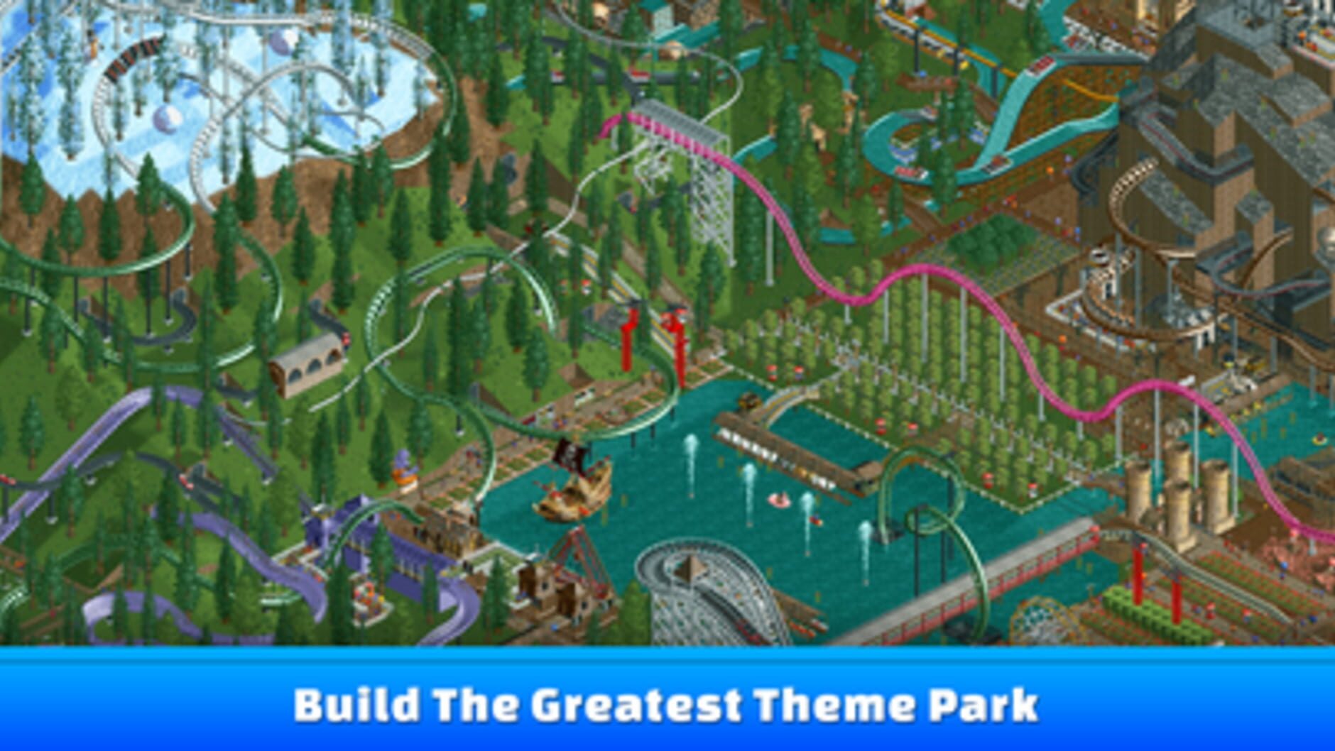 Screenshot for RollerCoaster Tycoon Classic