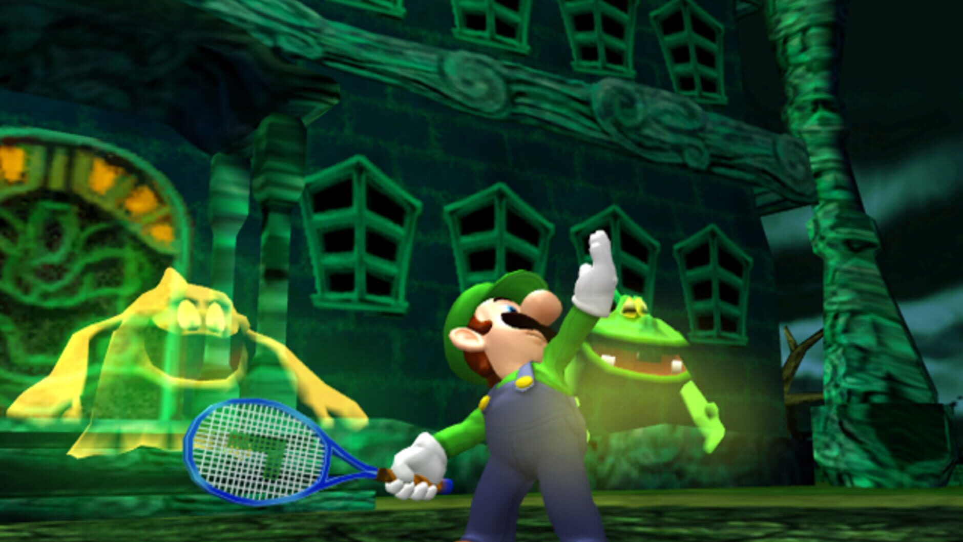 Screenshot for Mario Power Tennis