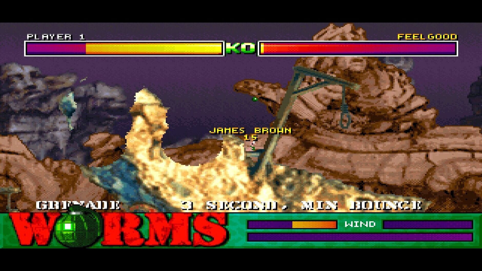 Screenshot for Worms