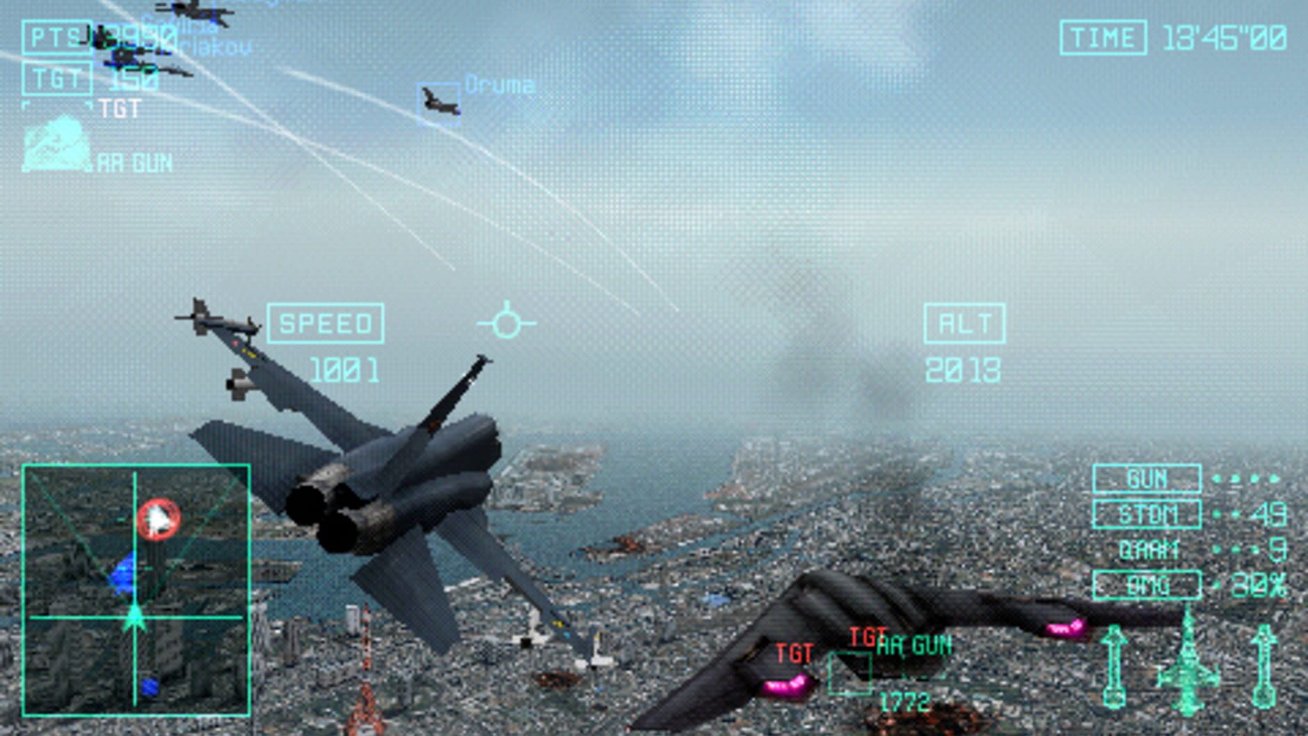 Screenshot for Ace Combat: Joint Assault