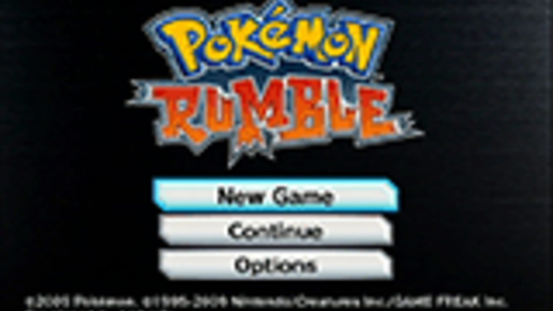 Screenshot for Pokémon Rumble