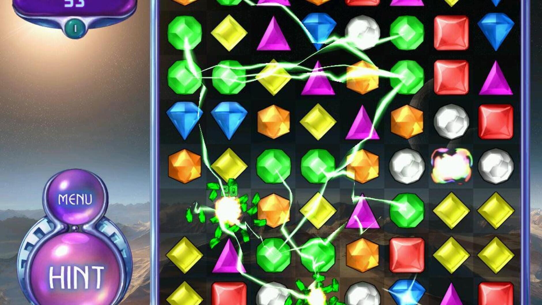 Screenshot for Bejeweled 2
