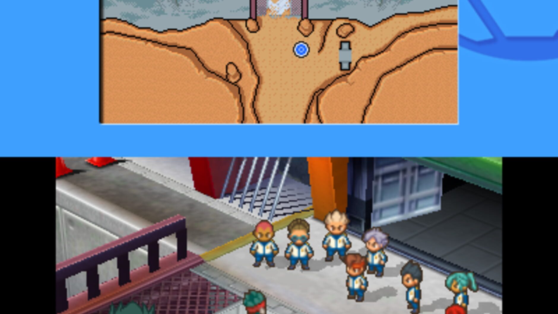 Screenshot for Inazuma Eleven 3: Team Ogre Attacks!