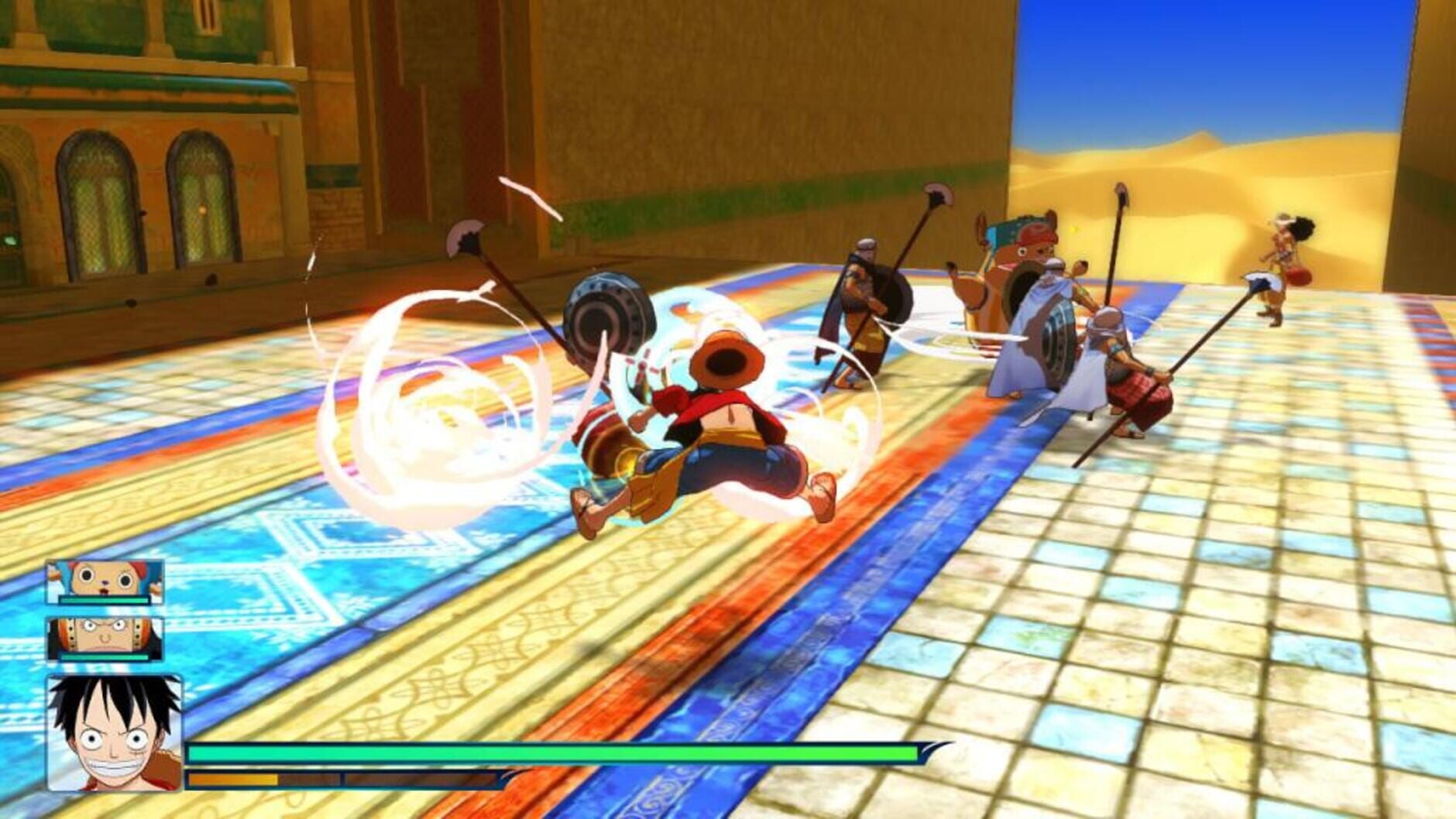 Screenshot for One Piece: Unlimited World RED