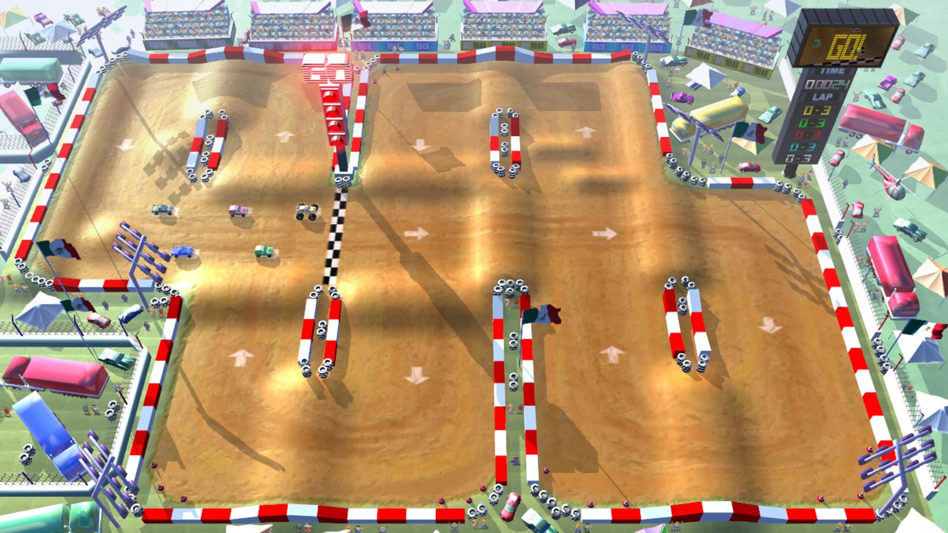 Screenshot for Rock 'N Racing Off Road