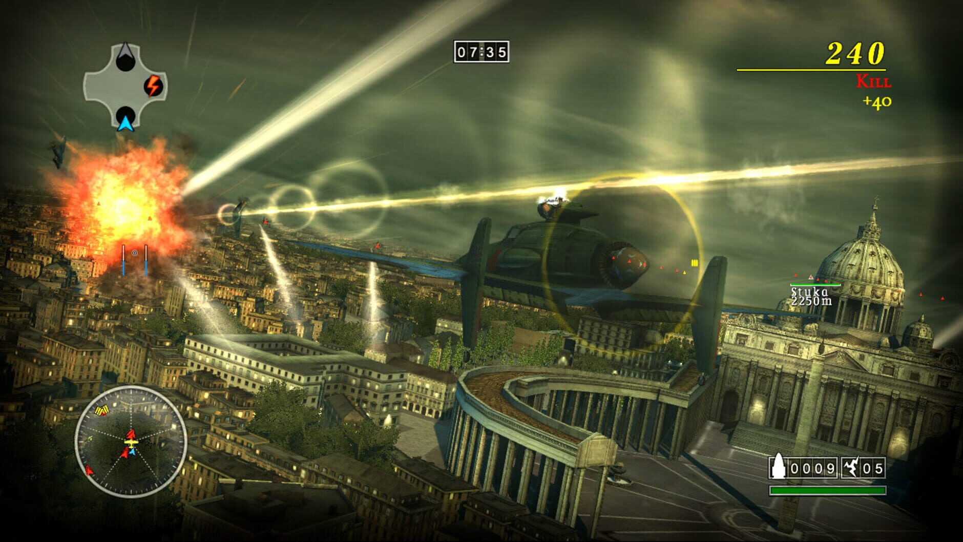 Screenshot for Blazing Angels 2: Secret Missions of WWII