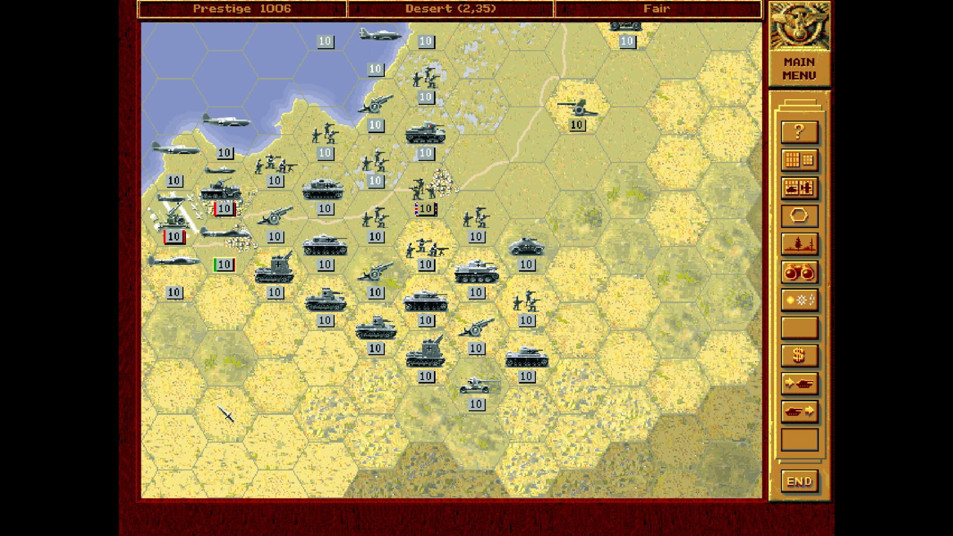 Screenshot for Panzer General