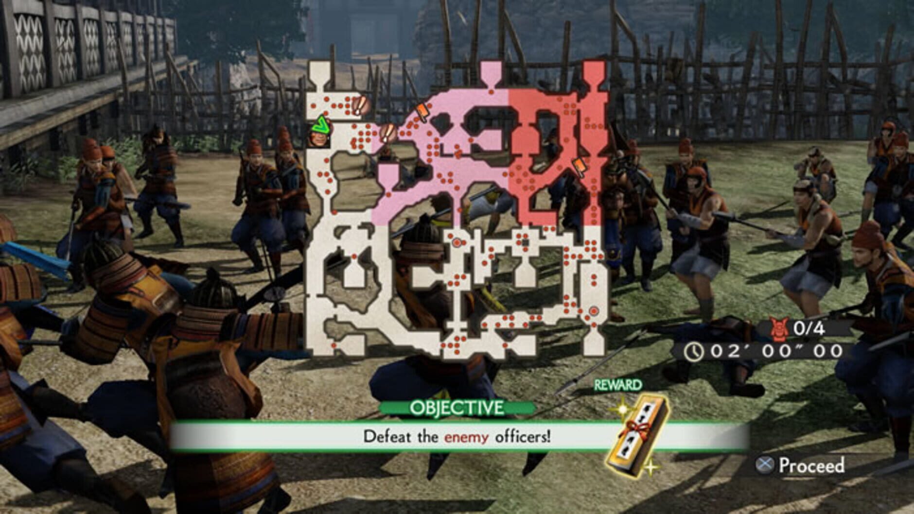 Screenshot for Samurai Warriors 4