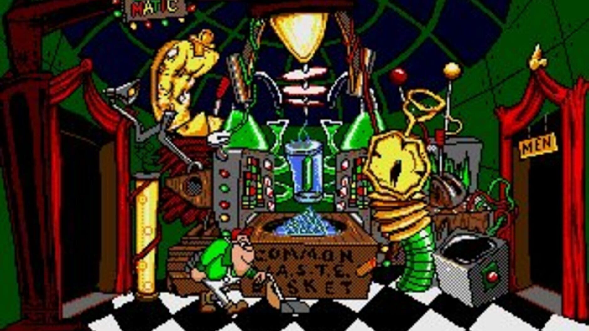 Screenshot for Boogerman: A Pick and Flick Adventure