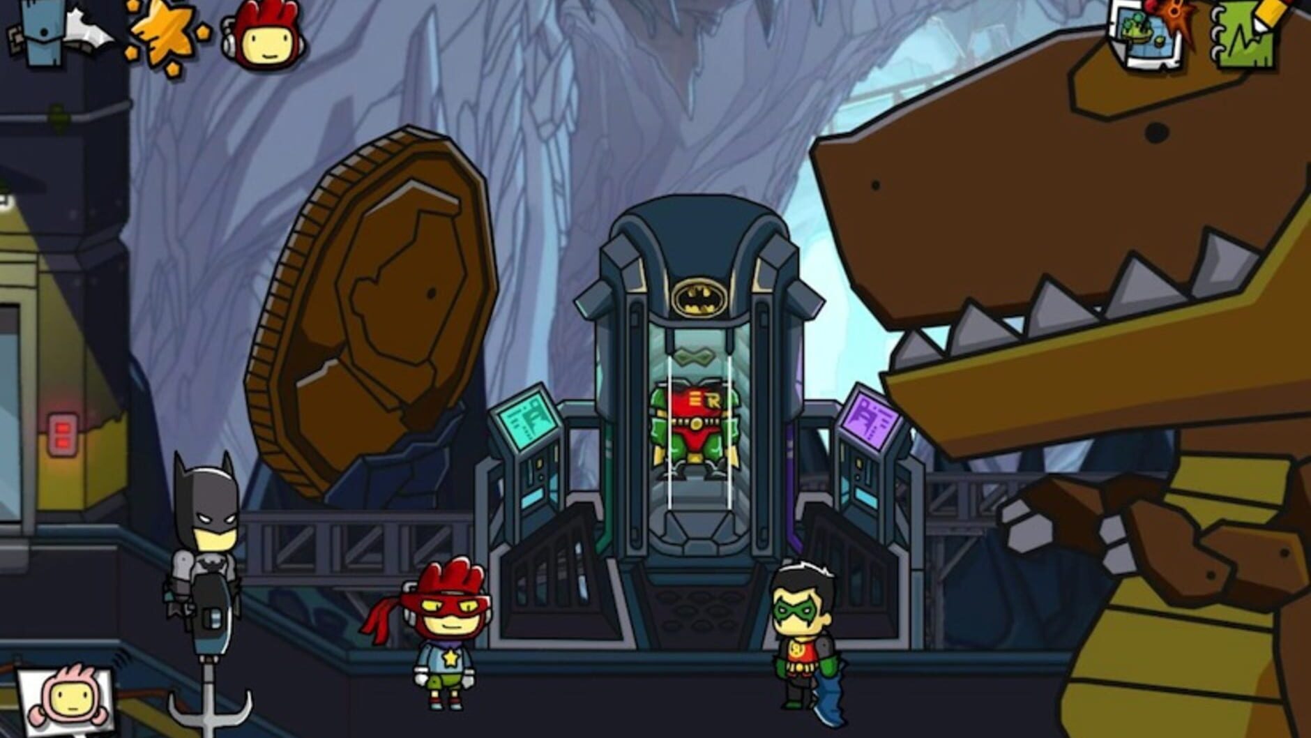 Screenshot for Scribblenauts Unmasked: A DC Comics Adventure