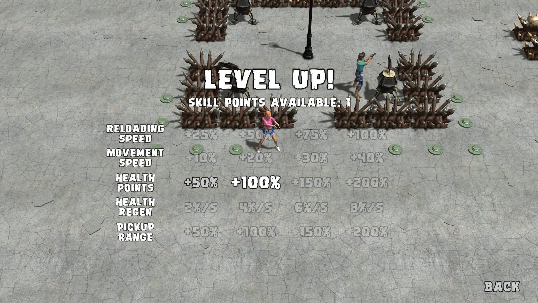 Screenshot for Yet Another Zombie Defense HD