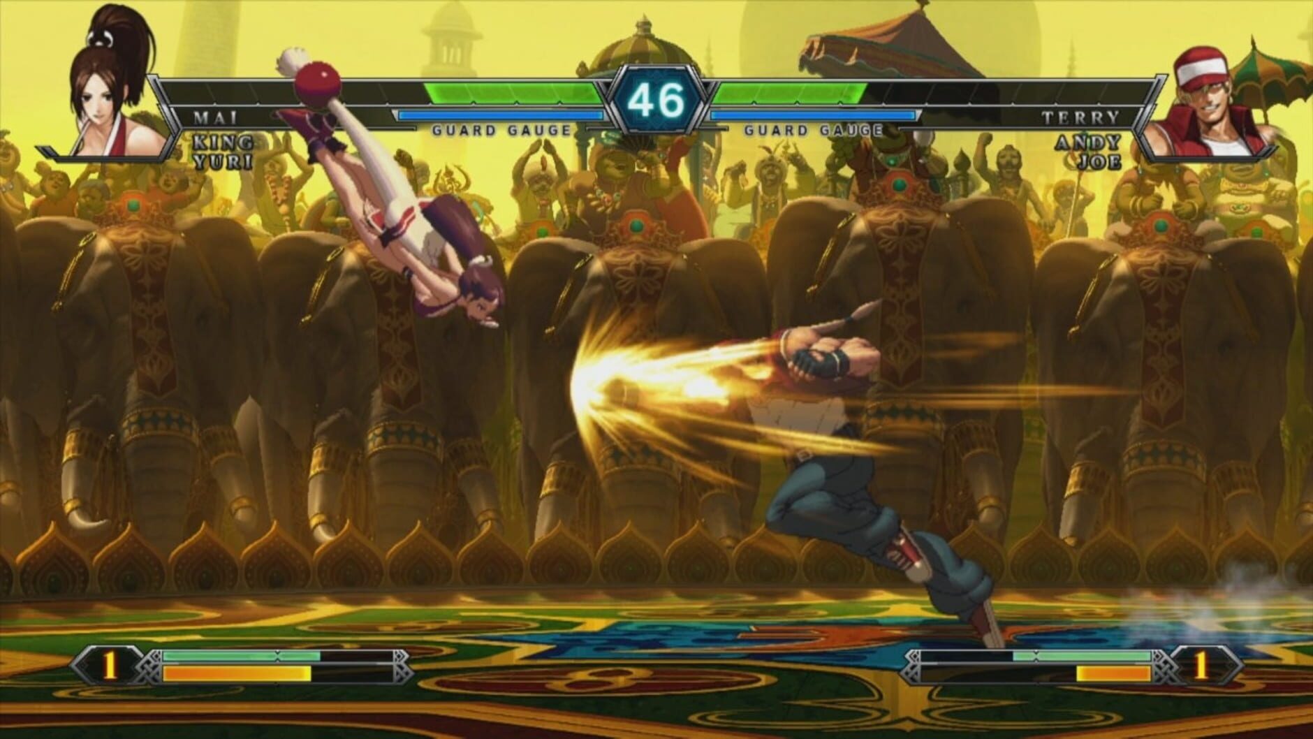 Screenshot for The King of Fighters XIII