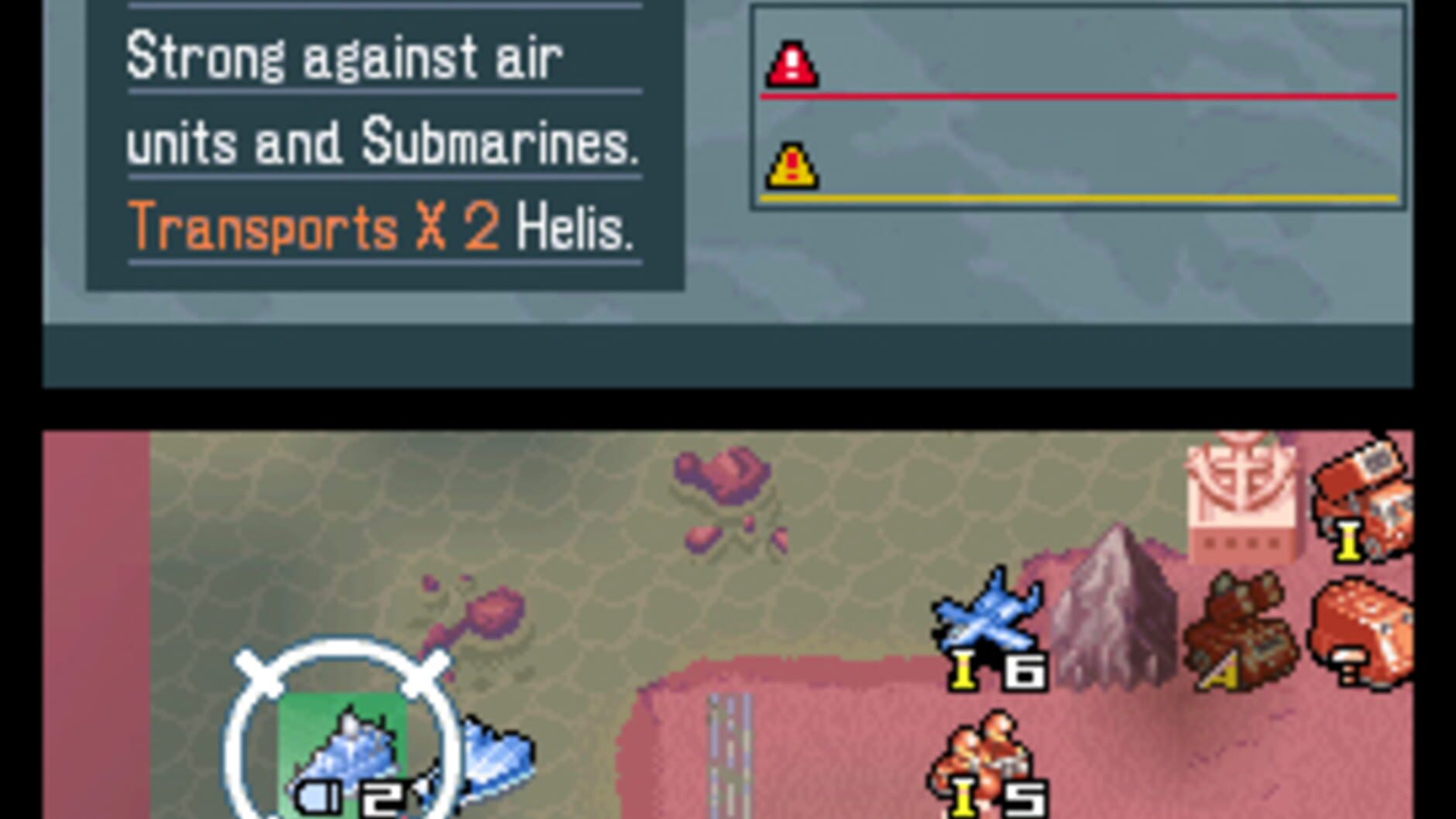 Screenshot for Advance Wars: Days of Ruin