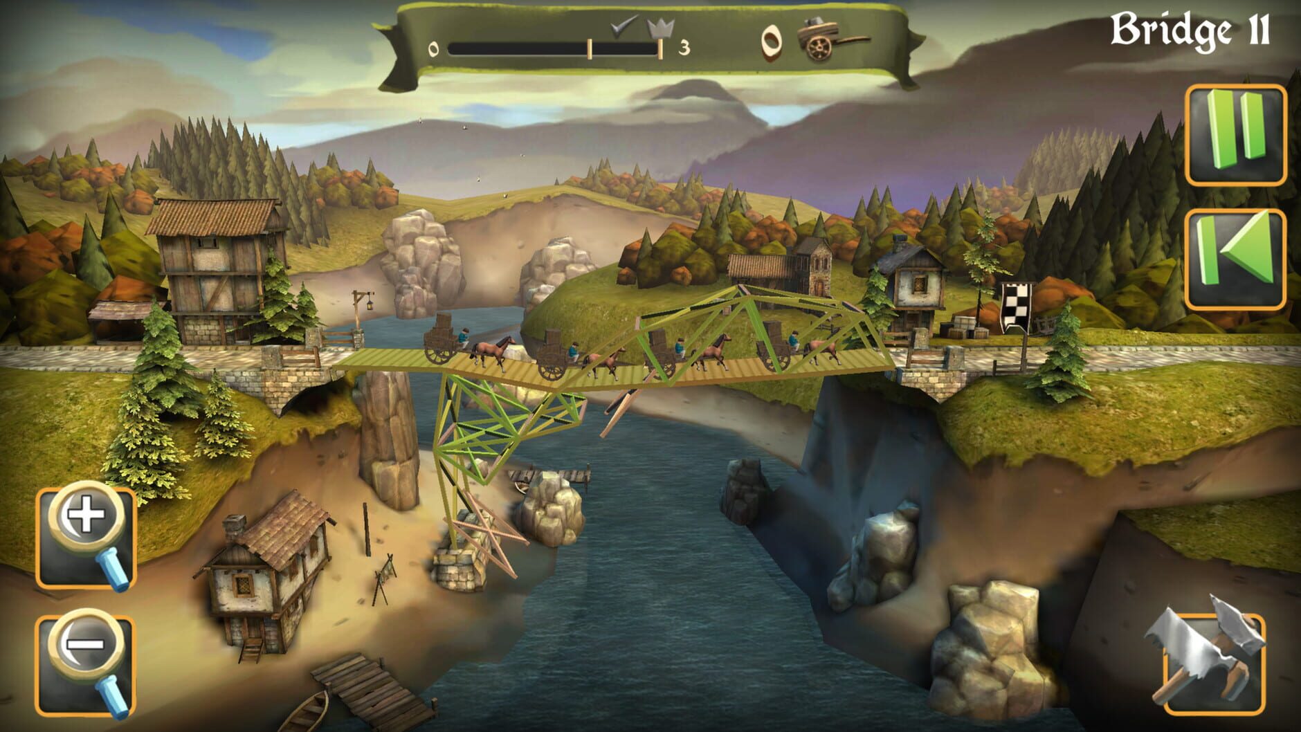 Screenshot for Bridge Constructor: Medieval