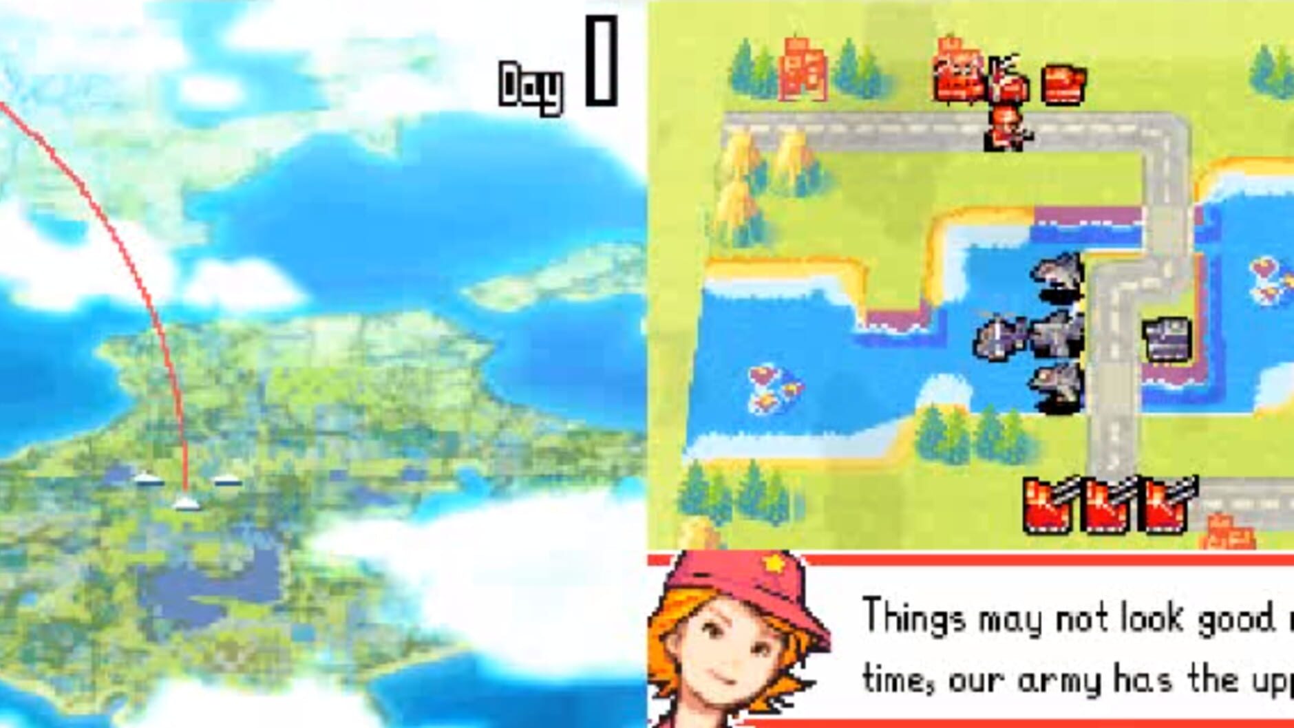 Screenshot for Advance Wars: Dual Strike