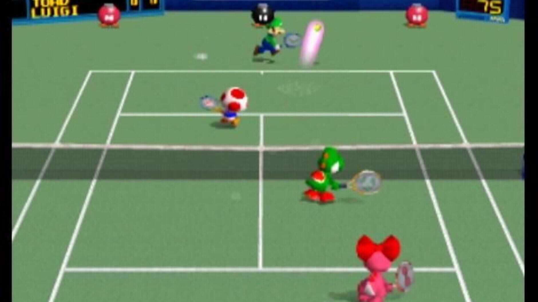 Screenshot for Mario Tennis