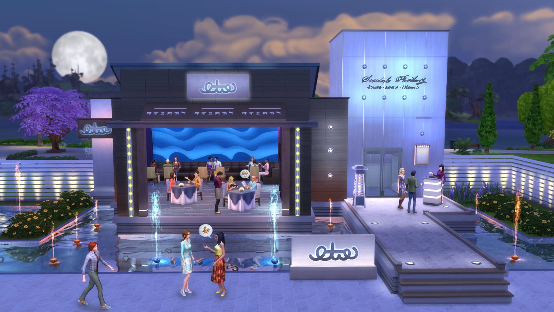 Screenshot for The Sims 4: Dine Out